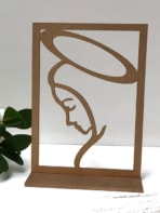 Recuerdos de primera comunión y bautizo - Virgen Inmaculada oro