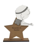 Recuerdos de primera comunión y bautizo - ESTRELLA CON NIÑO