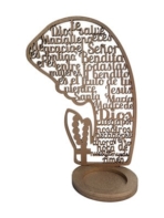 Recuerdos de primera comunión y bautizo - VIRGEN ORACIÓN ORO