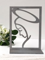 Recuerdos de primera comunión y bautizo - Virgen Inmaculada plata