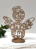 Recuerdos de primera comunión y bautizo - Ángel de la Guarda – Oro