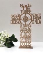 Recuerdos de primera comunión y bautizo - ORACIÓN NADA DE TURBE ORO